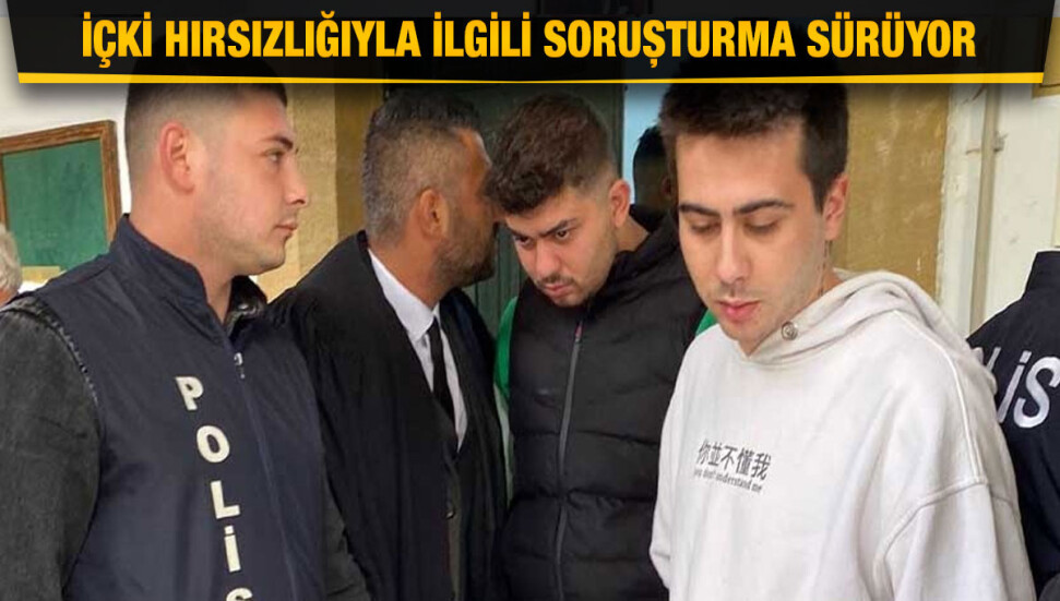 Lefkoşa'daki farklı marketlerden 28 bin TL değerinde içki çalan zanlılar, 1 gün tutuklu kalacak