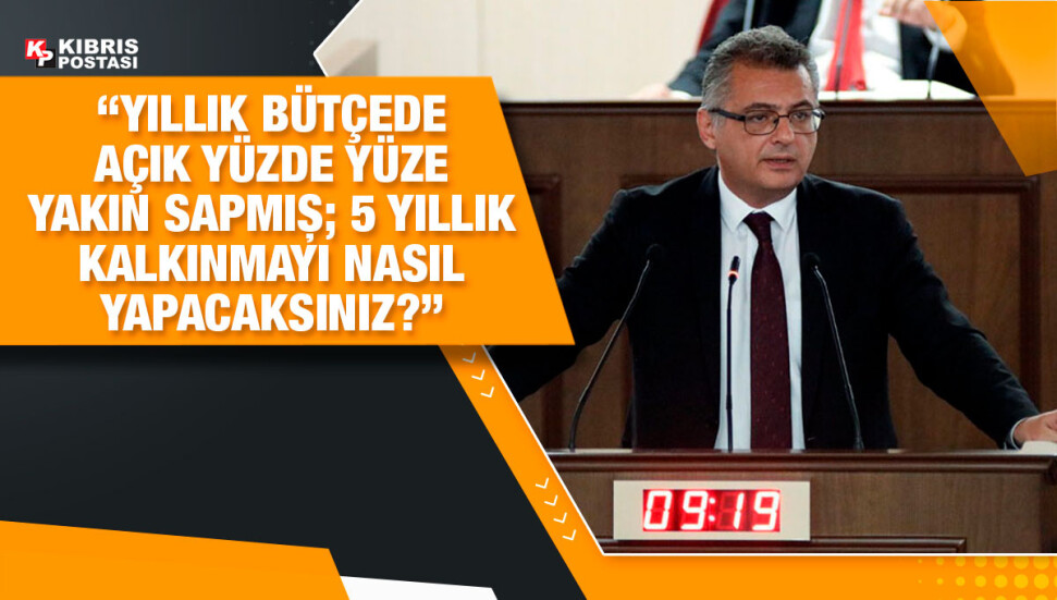 Tufan Erhürman: "Haysiyet yoksunu söylemlerinizin bütçedeki karşılığı yüzde yüz sapma"
