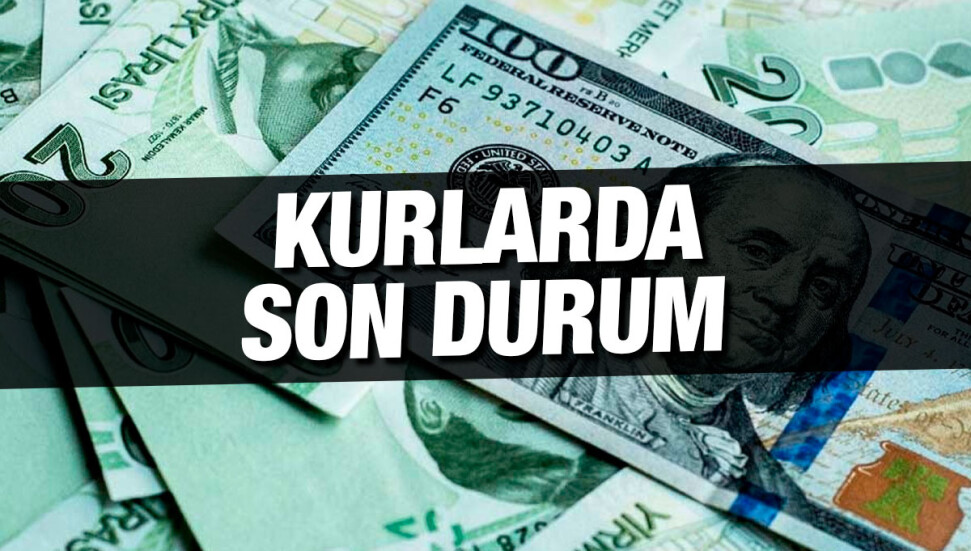 Sterlin 36,80, euro 31,55 dolar 29,30 liradan işlem görüyor