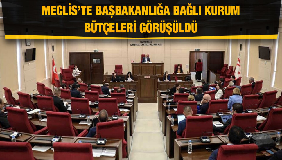 Başbakanlık bütçesi oy çokluğuyla kabul edildi
