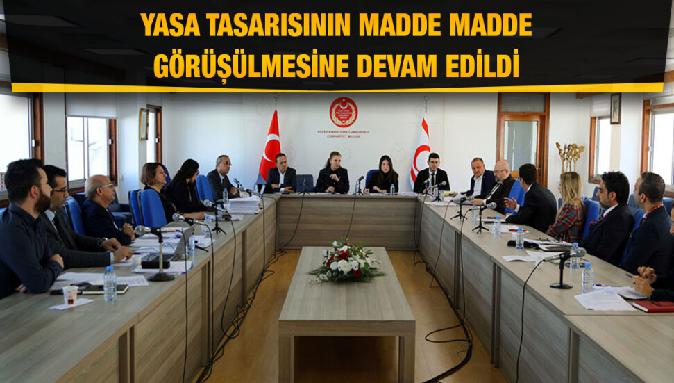 Meclis Ekonomi Komitesi, “Suç Gelirlerinin Aklanmasının Önlenmesi Yasa Tasarısı”nı görüştü