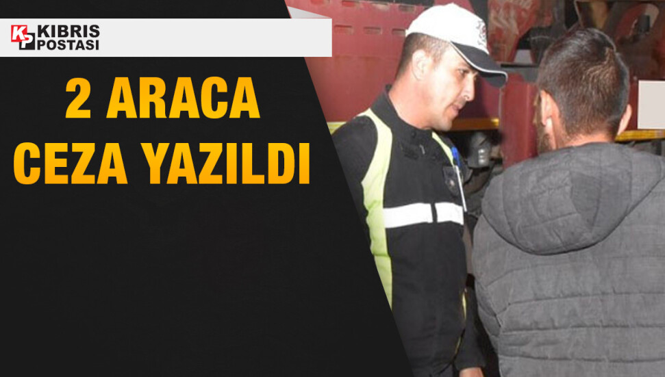 Girne’de ağır vasıta araçlara yönelik denetim yapıldı