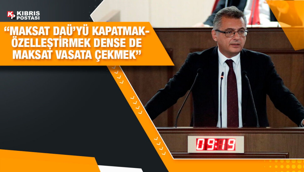 Tufan Erhürman: “Ülkede üniversite ve öğretim üyesi enflasyonu var”