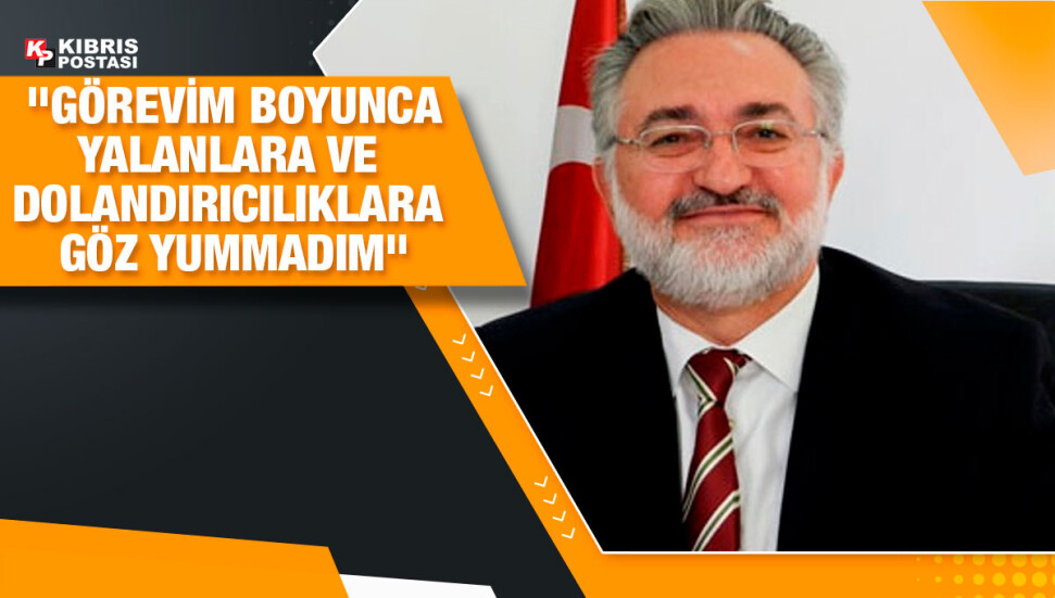 Görevden alınan Benter'den ilk açıklama: Şahsi menfaatleri hiçbir zaman ön planda tutmadım