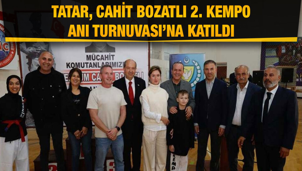 Cumhurbaşkanı Tatar: Spor evrenseldir, kardeşlik ve dayanışma içerir