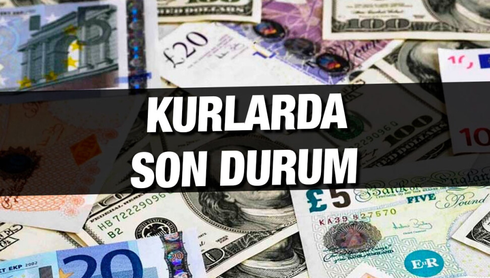 Euro 33,00, sterlin 38,00, dolar 29,70 TL'den işlem görüyor