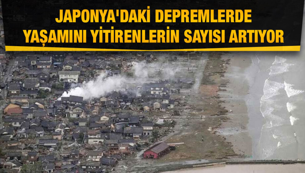 Japonya'daki depremlerde hayatını kaybedenlerin sayısı 48'e yükseldi