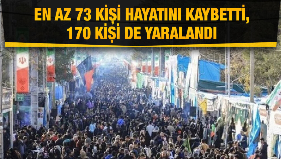 Hayatını kaybedenlerin sayısı artıyor; Kasım Süleymani'nin mezarı yakınındaki iki patlamada en az 73 kişi hayatını kaybetti