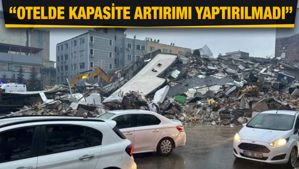 İsias personeli Zeynel Can: Yan taraftaki 4 bina otelin üzerine doğru devrildi