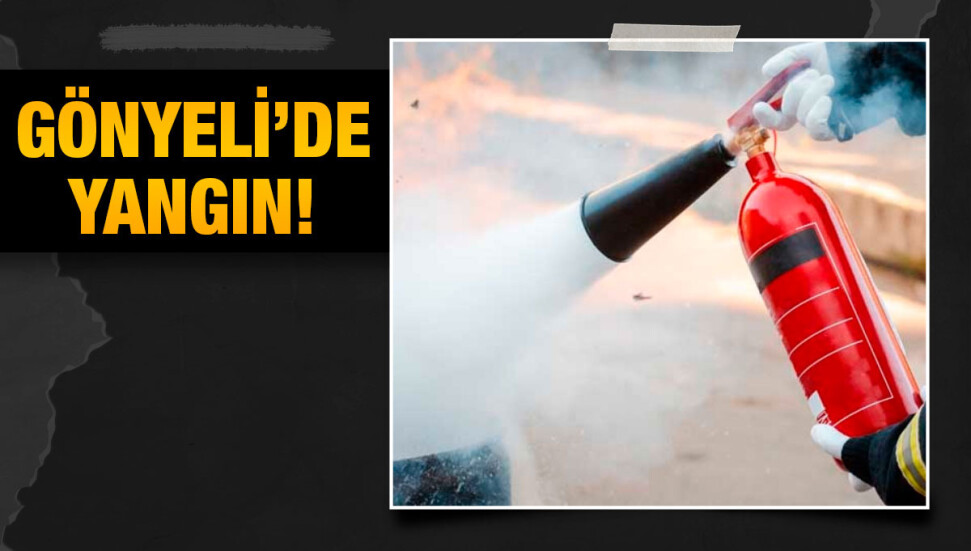 Gönyeli’de bulunan bir apartman dairesinde yangın çıktı!