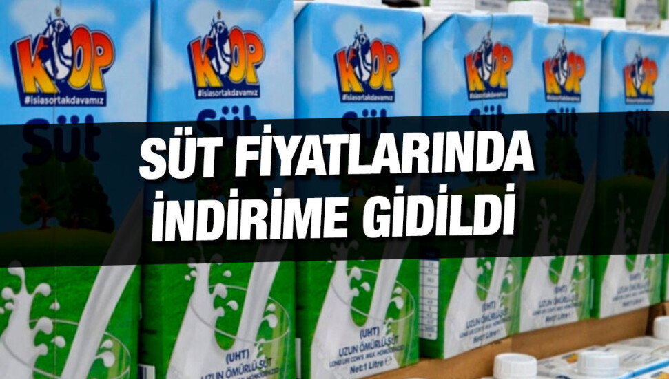 Süte 5 TL indirim geldi