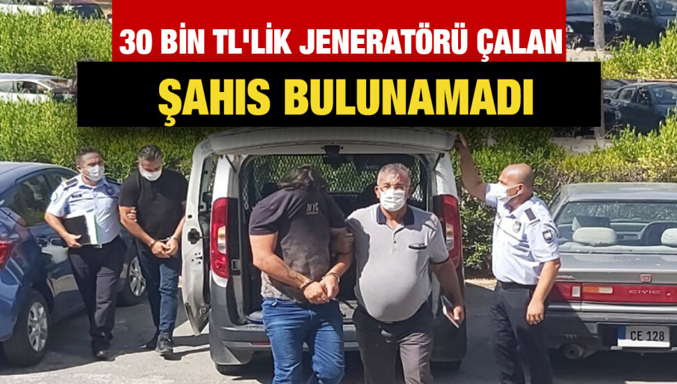 Jeneratör hırsızı henüz bulunamadı