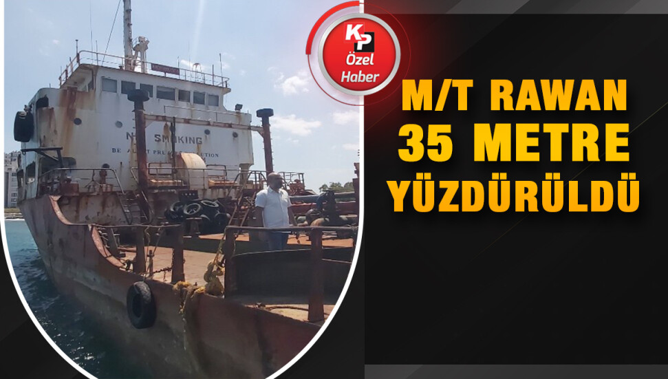 Mağusa’da karaya oturan gemiyi kurtarma çalışmaları başladı