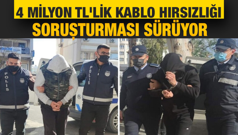 KIB-TEK’e ait yaklaşık 4 milyonluk kablo kayıp