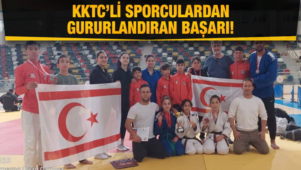 KKTC’li sporcular Uluslararası Barış İçin Judo Şampiyonası’nda 3’üncü oldu