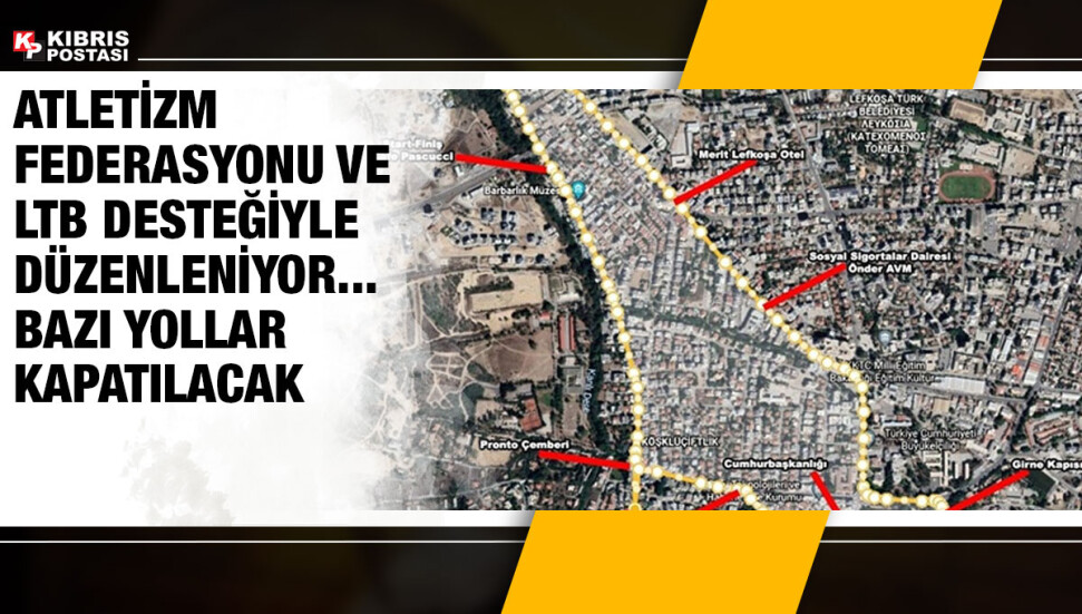 "Ares City Run" yol koşusu nedeniyle Pazar günü bazı yollar kapalı