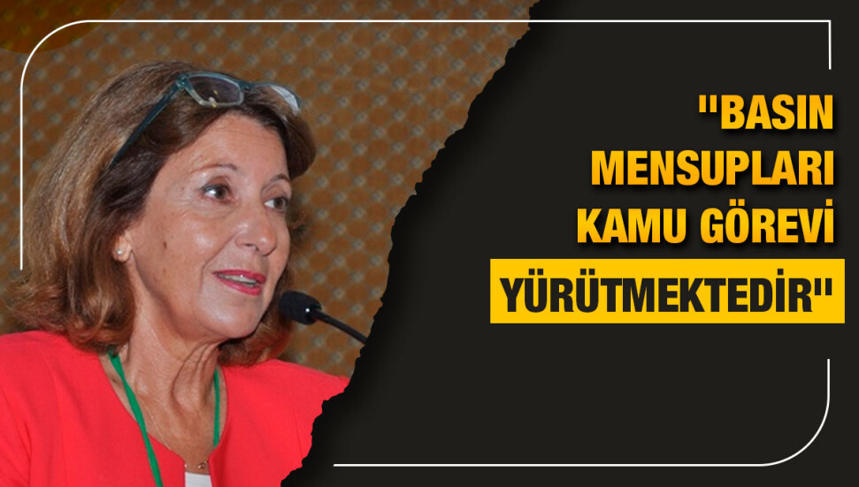 Dünya Basın Konseyleri Birliği Başkanı Şule Akar: “Basın mensuplarına hapis cezası doğru değil”