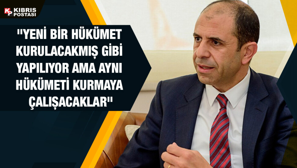 Kudret Özersay: İstifa eden hükümetin ömrünü uzatmaya çalışıyorlar
