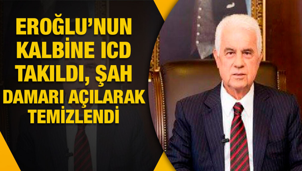 Tedavisi tamamlanan Dr. Derviş Eroğlu, bugün taburcu oldu