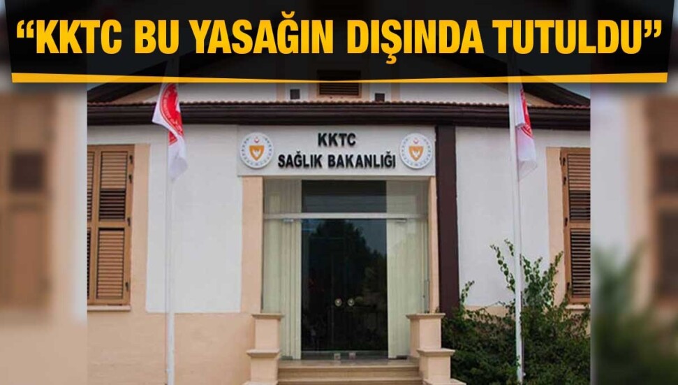 Sağlık Bakanlığı: Türkiye Cumhuriyeti'nin uyguladığı ilaç ihracat yasağında KKTC bulunmamaktadır