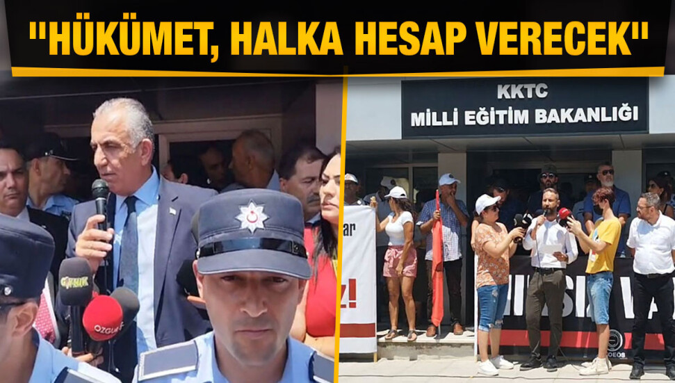 Öğretmen sendikaları, Milli Eğitim Bakanlığı'nda! Bakanlıkta arbede yaşandı