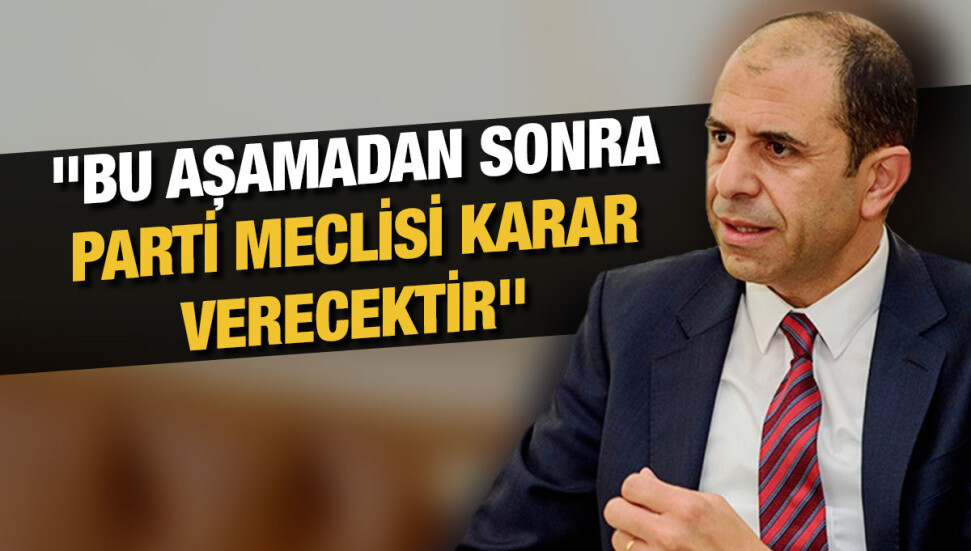 Kudret Özersay: Parti kararına uymak zorundalar