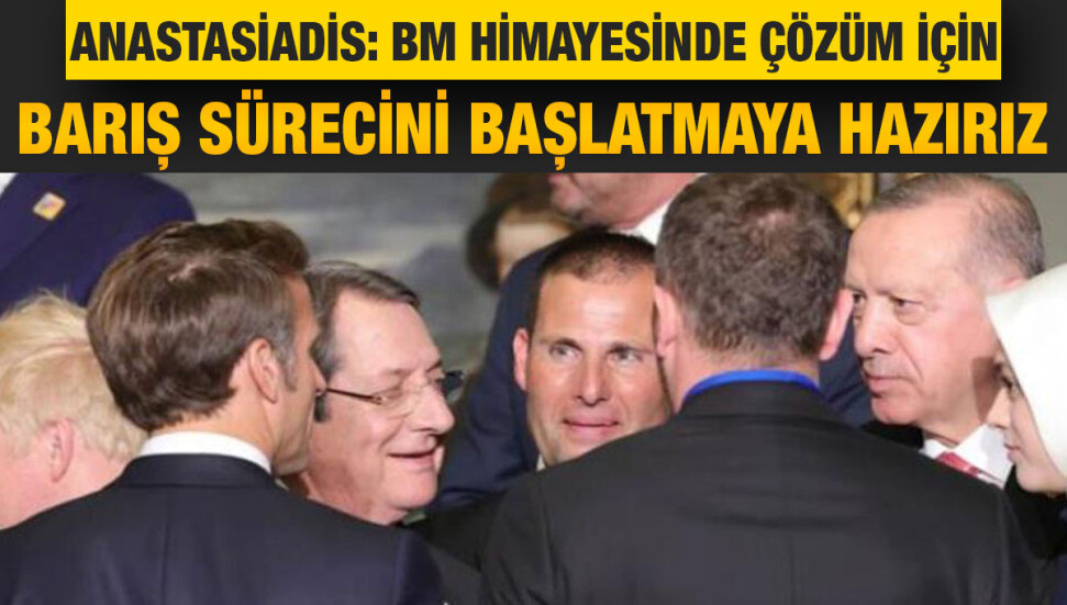 Anastasiadis ile Erdoğan, Kıbrıs sorunu hakkında görüş alışverişinde bulundu