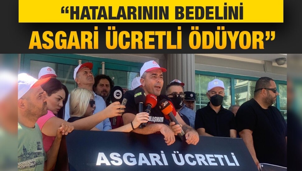 Hür-İş’e bağlı sendikalar, Çalışma Bakanlığı önünde...