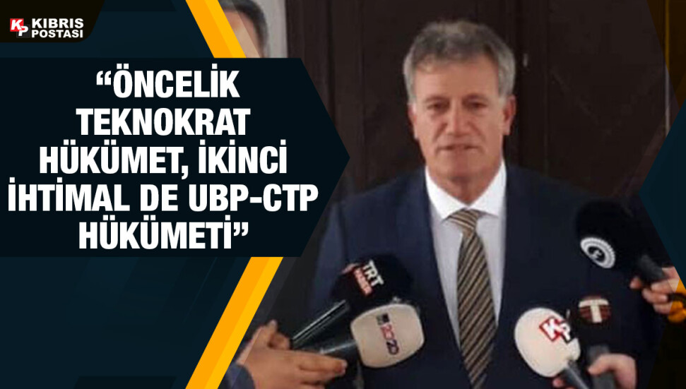 Erhan Arıklı: Teknokrat hükümet kurulamazsa UBP-CTP hükümeti bu krizi üstlenmeli