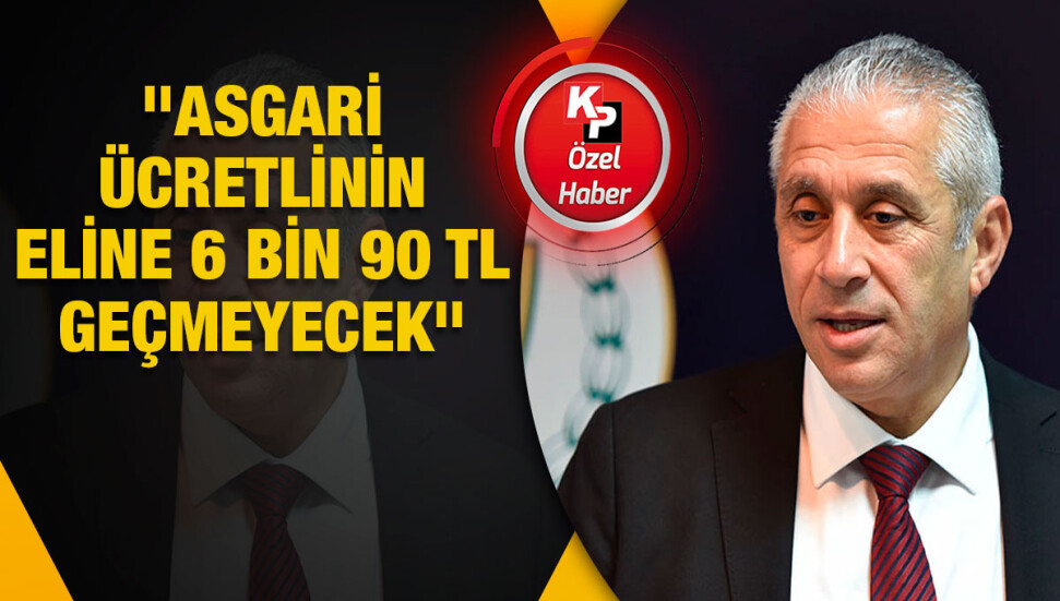 Hasan Taçoy: Çalışanın eline ya 8 bin 600 TL, ya da toplantıdan farklı bir rakam çıkarsa o geçecek