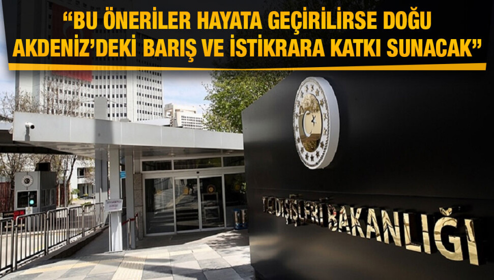 Türkiye Dışişleri Bakanlığı’ndan Tatar’ın mektubuna destek