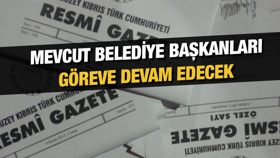 Belediye seçimleri 27 Kasım'da yapılacak