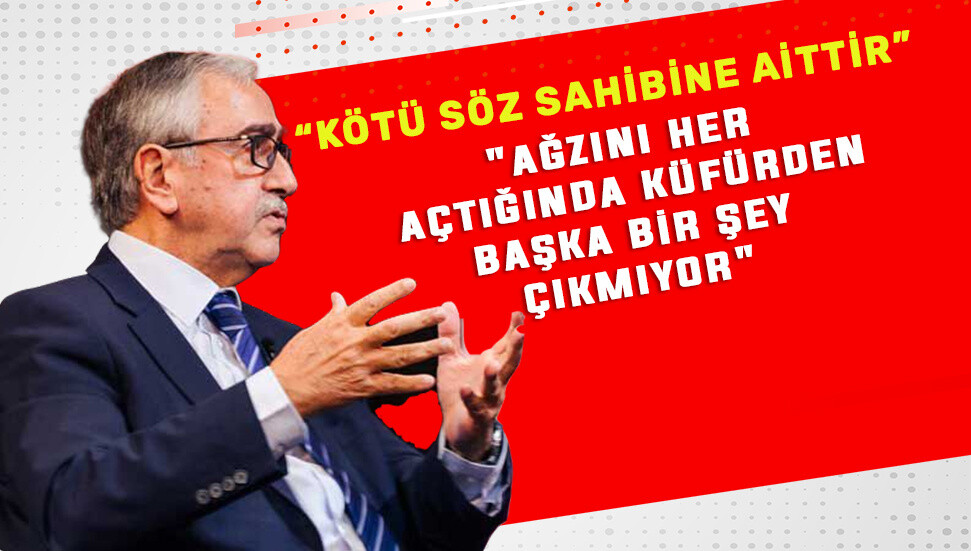 Mustafa Akıncı, Devlet Bahçeli’ye yanıt verdi: “Kötü söz sahibine aittir”