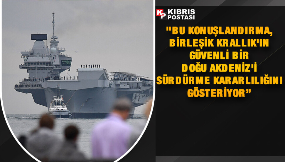 İngiltere’nin en büyük savaş gemisi, Limasol’a demir atacak