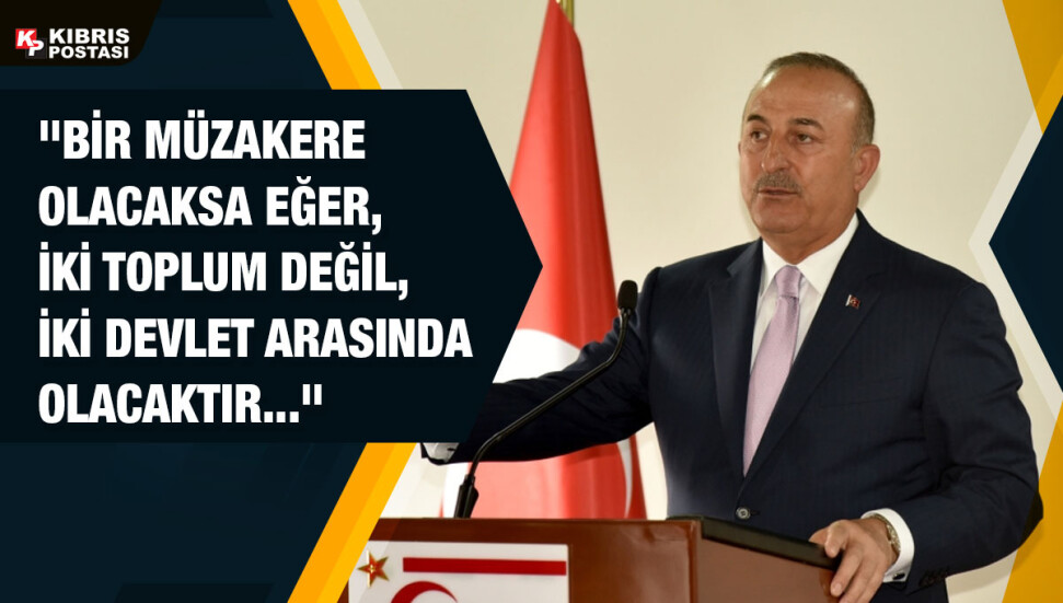 Mevlüt Çavuşoğlu KKTC Cumhurbaşkanlığı'nda: "Rum tarafı beyhude çabalar içinde olmasın. Önümüzde iş birliği fırsatları var"