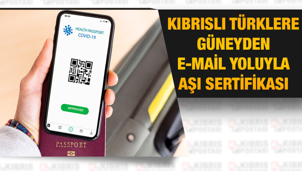Kıbrıslı Türkler, gönderecekleri dilekçelerle AB’de tanınan aşı sertifikası alabilecekler