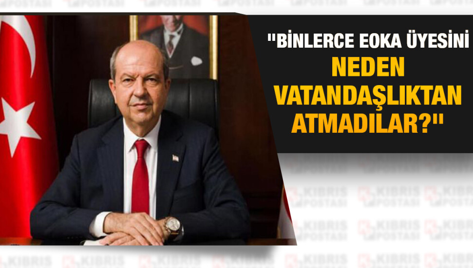 Cumhurbaşkanı Ersin Tatar: "Anastasiadis, siyasi meseleyi bireysel boyuta çekiyor"