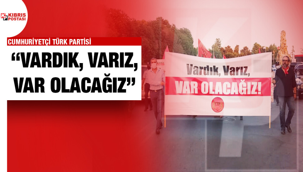 CTP, Gazimağusa'da eylem yaptı... Erhürman: Barış ve çözüm kapıda