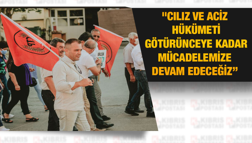 CTP İskele’de eylem yaptı: Ülkemizi karanlıklardan aydınlıklara ulaştırıncaya kadar mücadeleye devam!