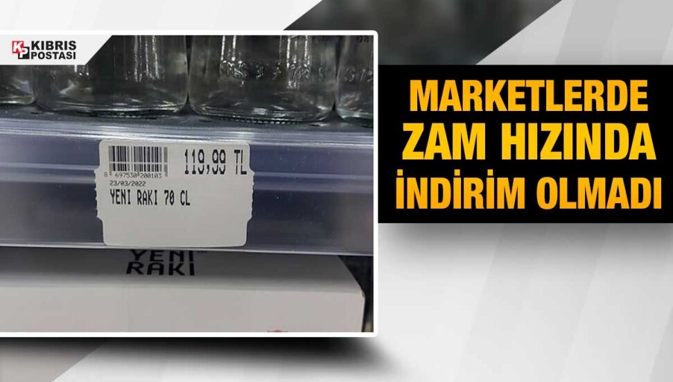 Alkolde indirim etikete yansımadı