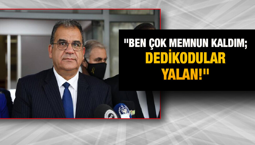 Faiz Sucuoğlu’ndan Fuat Oktay açıklaması: “Türkiye ile durum gayet iyi”