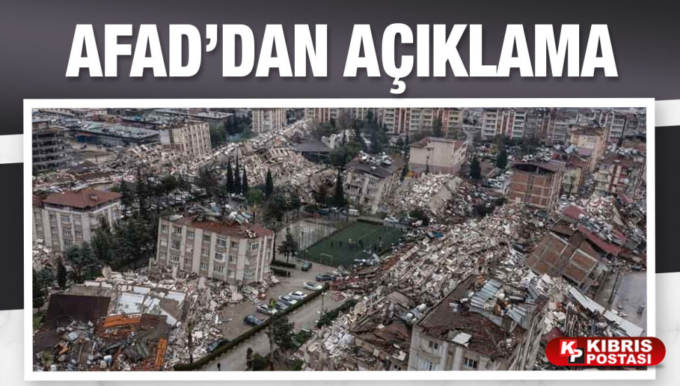 AFAD: Kimliklendirme yapılamayan cenazeler 24 saat sonra defnedilecek