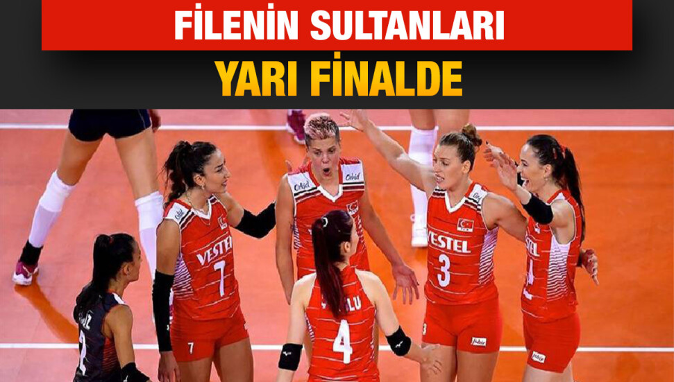Türkiye A Milli Kadın Voleybol Takımı yarı finalde