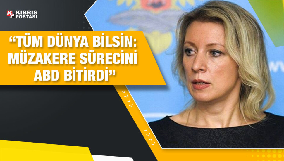 Rusya Dışişleri Bakanlığı Sözcüsü Zaharova: Batı, Rusya ile diyalog şansını kullanmadı