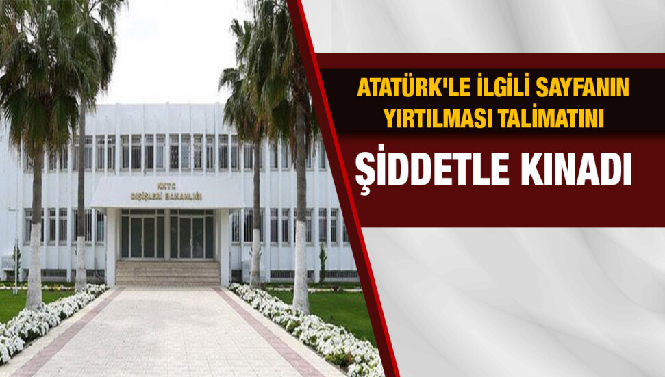 Dışişleri Bakanlığı'ndan Rum Yönetimine tepki