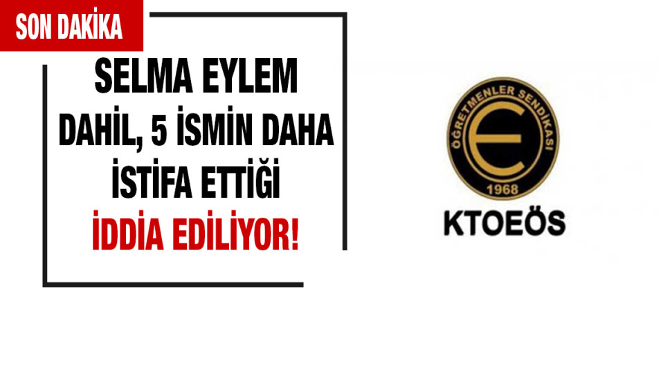 Tahir Gökçebel, KTOEÖS Başkanlığı’ndan istifa etti!