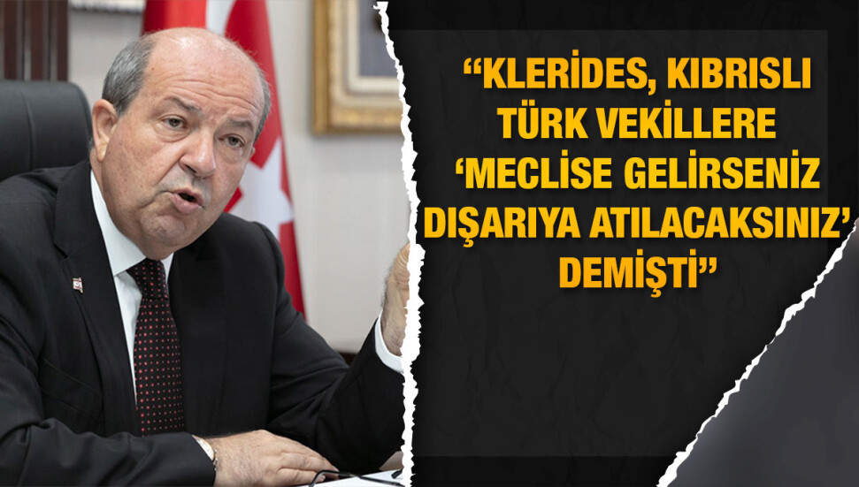 Anastasiadis’in Kıbrıslı Türklere yönelik “geri dönün” çağrısına Tatar’dan yanıt