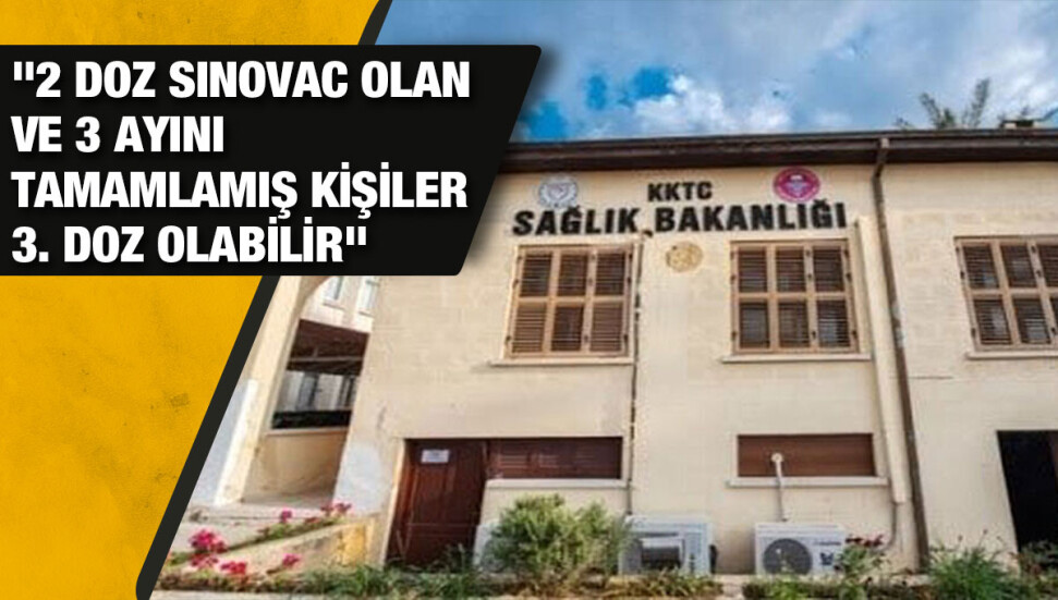 Sağlık Bakanlığından '3. doz' çağrısı