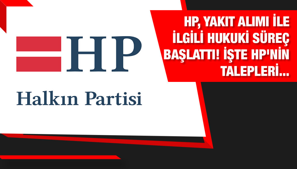 Halkın Partisi KIB-TEK konusunda hukuki süreç başlattı