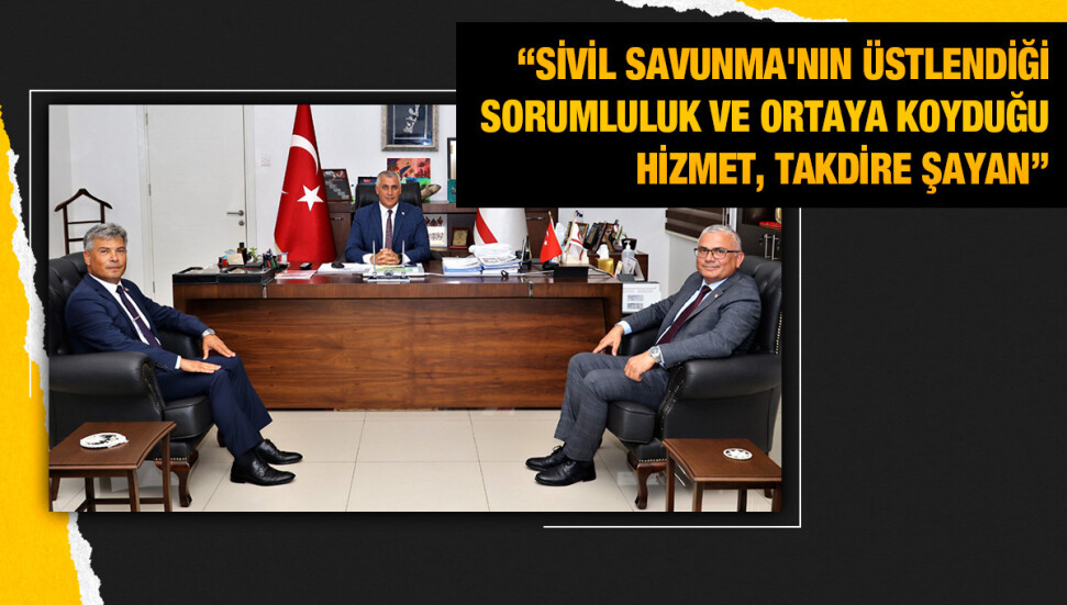 Bakan Olgun Amcaoğlu, Necmi Karakoç ve Atilla Karaca’yı kabul etti